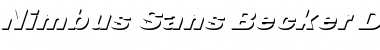 Download Nimbus Sans Becker DiaOnlShaD Regular Font