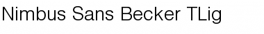 Download Nimbus Sans Becker TLig Font