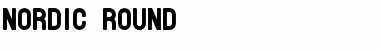 Download PTF NORDIC Round Font Title Preview