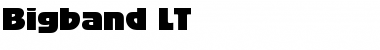 Download Bigband LT Regular Font Title Preview