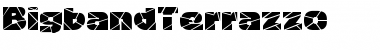 Download BigbandTerrazzo Medium Font Title Preview