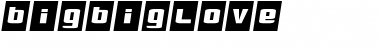 Download BigBigLove Regular Font Title Preview