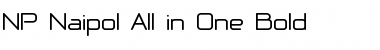 Download NP Naipol All in One Bold Font Title Preview