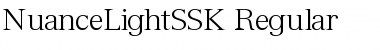 Download NuanceLightSSK Regular Font Title Preview