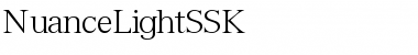Download NuanceLightSSK Regular Font Title Preview