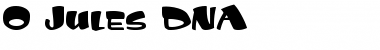 Download 0 Jules DNA Regular Font