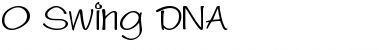 Download 0 Swing DNA Regular Font