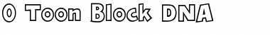 Download 0 Toon Block DNA Regular Font