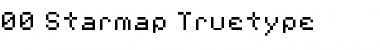 Download 00 Starmap Truetype Regular Font
