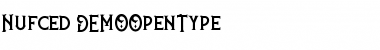Download Nufced DEMO Regular Font Title Preview