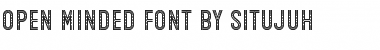 Download Open Minded Regular Font Title Preview