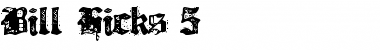 Download Bill Hicks 5 Font Title Preview