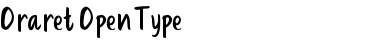 Download OraRet Regular Font Title Preview