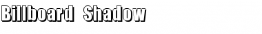 Download Billboard Shadow Regular Font Title Preview