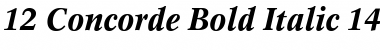 Download Concorde Italic Font Title Preview