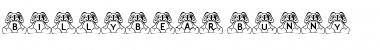 Download BillyBear Bunny Regular Font Title Preview