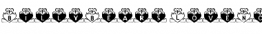 Download BillyBears LoveNotes Regular Font Title Preview