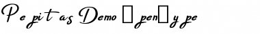 Download Pepitas Demo Font Title Preview