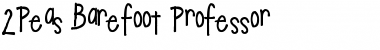 Download 2Peas Barefoot Professor Font