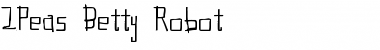 Download 2Peas Betty Robot Regular Font