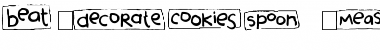 Download 2Peas Blocks - Cooking 2Peas Blocks - Cooking Font