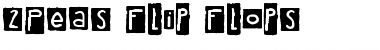 Download 2Peas Flip Flops 2Peas Flip Flops Font
