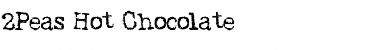 Download 2Peas Hot Chocolate 2Peas Hot Chocolate Font