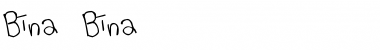 Download Bina Bina Regular Font Title Preview