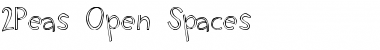 Download 2Peas Open Spaces Regular Font