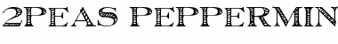 Download 2Peas Peppermint Regular Font