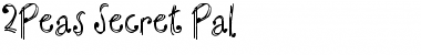 Download 2Peas Secret Pal Font