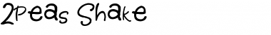 Download 2Peas Shake 2Peas Shake Font