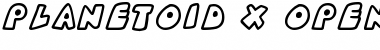 Download Planetoid X Regular Font Title Preview