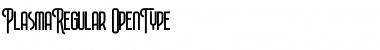 Download Plasma Regular Regular Font Title Preview