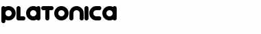Download Platonica Regular Font Title Preview