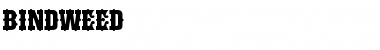 Download Bindweed Regular Font Title Preview