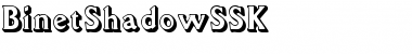 Download BinetShadowSSK Regular Font Title Preview