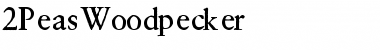 Download 2Peas Woodpecker Font