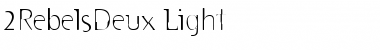 Download 2RebelsDeux Light Font