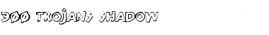 Download 300 Trojans Shadow Regular Font