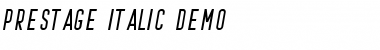 Download Prestage Italic Italic Font Title Preview