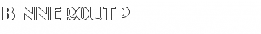 Download BinnerOutP Regular Font Title Preview