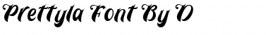 Download Prettyla Regular Font Title Preview