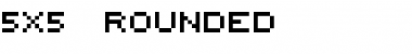 Download 5x5 rounded Regular Font Title Preview