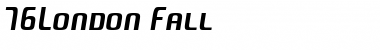 Download 76London Fall Font
