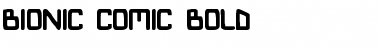 Download Bionic ComicBold Bold Font Title Preview