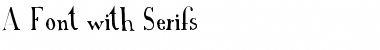Download A Font with Serifs Regular Font