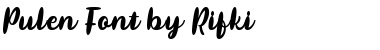 Download Pulen Regular Font Title Preview