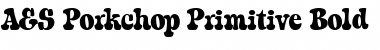 Download A&S Porkchop Primitive Font