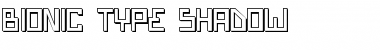 Download Bionic Type Shadow Shadow Font Title Preview
